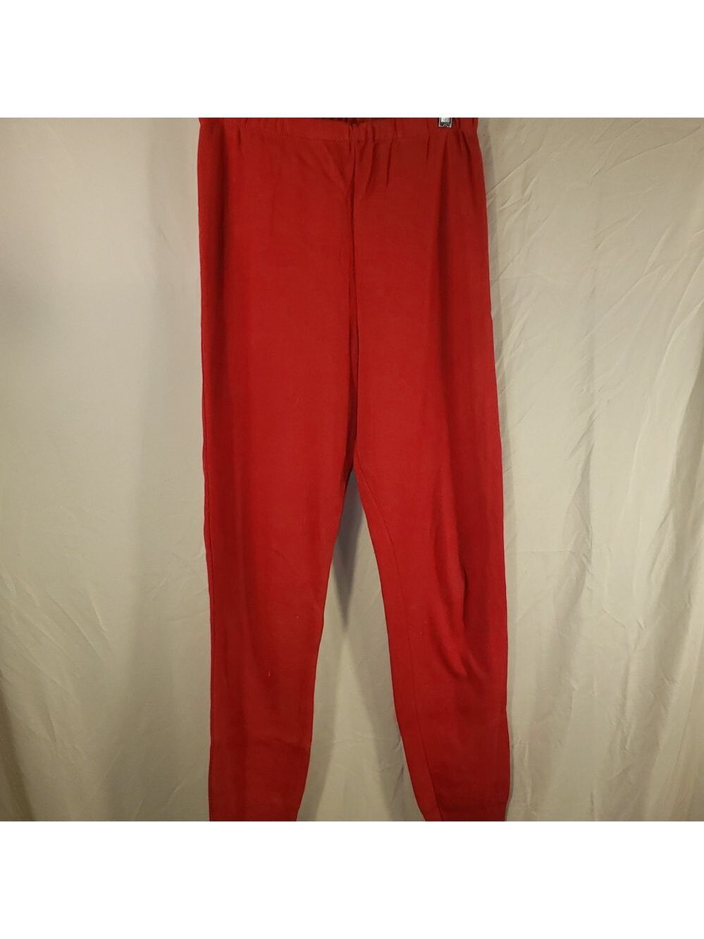 Gantos Women's Vibrant Red Cotton Jogger Pants - S